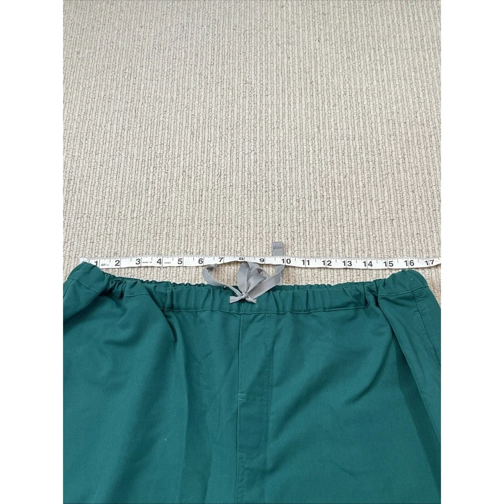 FIGS Men's XL Technical Collection Scrub Pants Flat Front Straight Leg Green